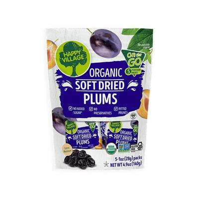 Happy Village有机西梅干无添加蔗糖去核大西梅孕妇零食蜜饯果干