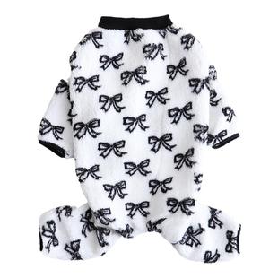 狗狗衣服秋冬金毛中型犬大型犬宠物边牧大狗拉布拉多加绒四脚冬装