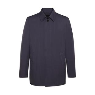 [可拆卸鹅绒内胆]SATCHI沙驰男装男士行政羽绒服秋季新款商务外套