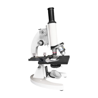 中考同款显微镜金属机身可看细菌