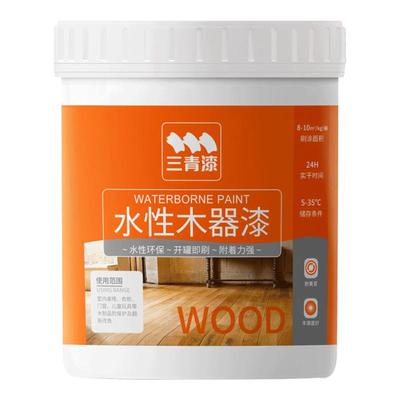 三青漆水性透明清漆光油提亮无味