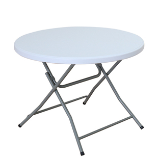 折叠餐桌家用吃饭小圆桌可折叠圆形简易饭桌简约现代租房阳台桌子