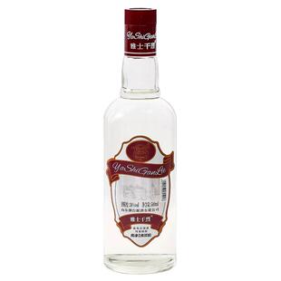 雅士干烈38度葡萄蒸馏酒纯葡萄无色白兰地果香味500ml