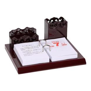 2025年台历架商务礼品办公桌多功能收纳摆台摆件桌面创意摆件日历