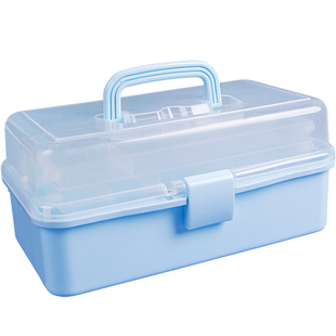 蒙玛特 美术生工具箱集训神器周转箱画材用品写生画箱画画手提收纳盒画包艺考美术袋绘画多功能水粉颜料