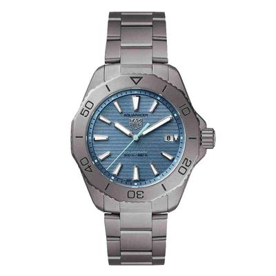 【自营】TAG Heuer泰格豪雅表 竞潜太阳能钢带男表WBP1182.BF0000
