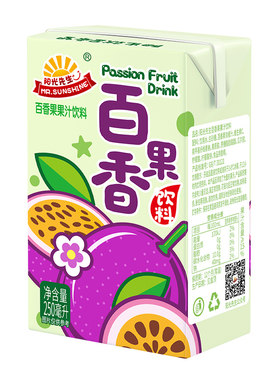 阳光先生百香果汁饮料整箱批发价好喝的小瓶野餐聚会礼盒装茶饮品