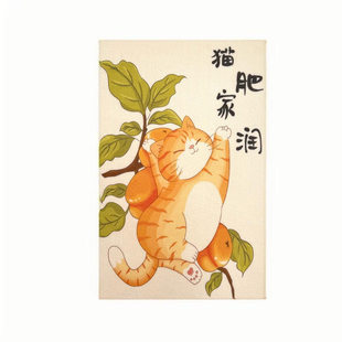 萌怪兽猫抓板立式墙贴不留胶耐磨不掉屑墙面沙发墙角大号猫咪玩具