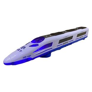 儿童玩具男孩仿真高速列车和谐号动车高铁火车列车电动闪光灯光