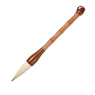 实木斗笔大号提斗抓笔大毛笔双色实木京提狼毫兼毫羊毫对联福字专用笔特大号榜书题字国画牡丹荷叶泼墨写意