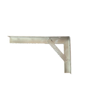 镀锌L型电线杆二线横担7字三角托架支架墙外固定电线瓷瓶横担