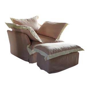 「初恋组合沙发」故我今我多巴胺复古鹅绒可拆洗自由搭配慵懒组合