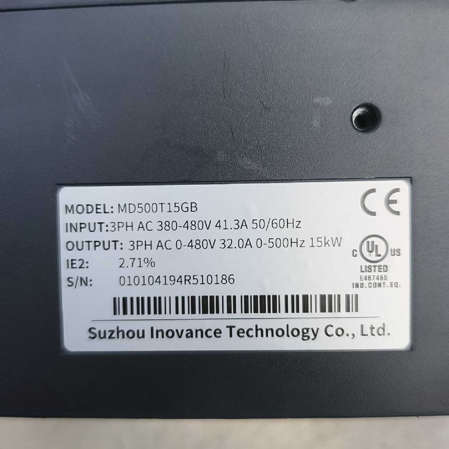 议价汇川变频器MD500T15GB维修图片