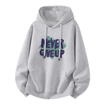 JEEP吉普秋冬加绒加厚连帽卫衣