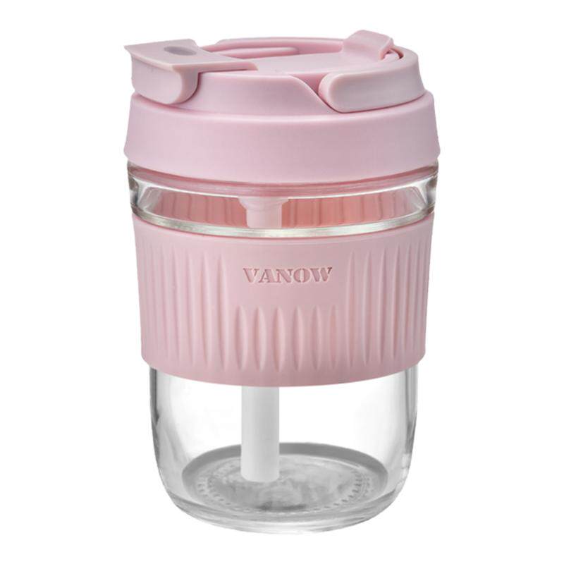 Vanow玻璃水杯女生便携随行