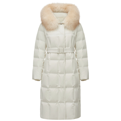 坦博尔长款鹅绒羽绒服女2025新款