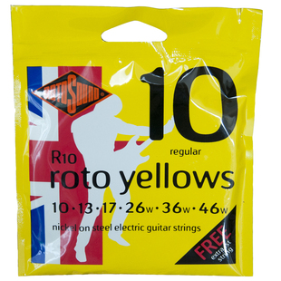 初始化乐器 ROTOSOUND R9/R10/PN/BS10 全系6弦7弦降弦电吉他琴弦