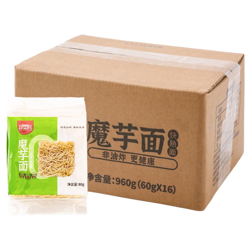 小岗村魔芋挂面60g*16袋