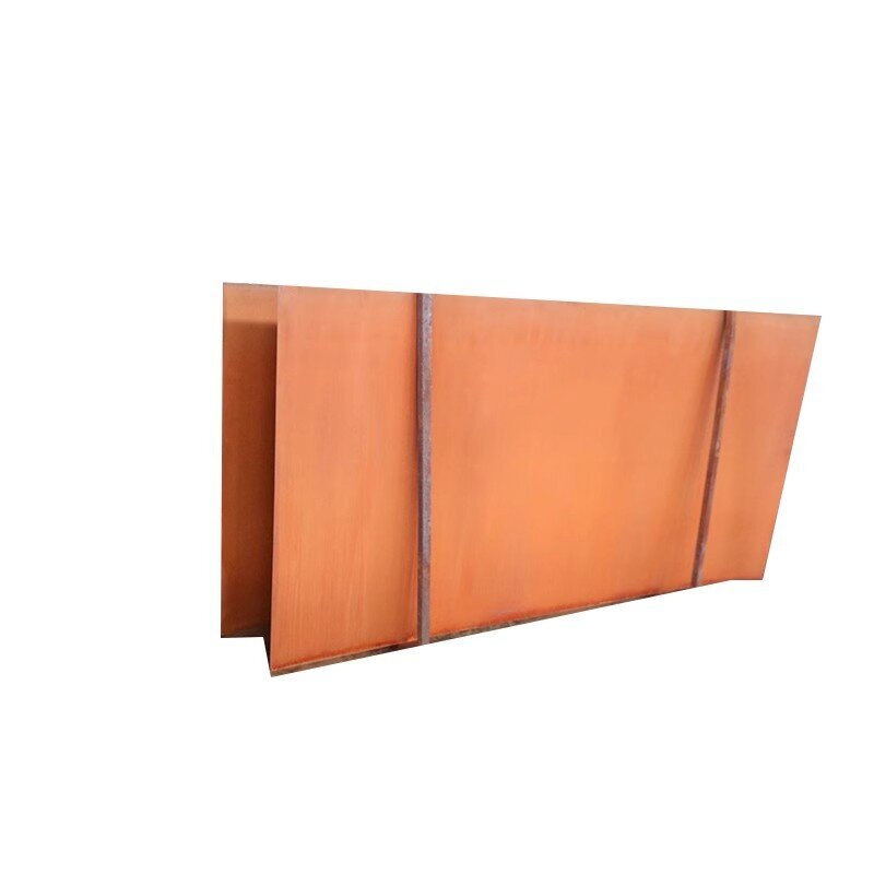 耐候钢板耐候钢景墙幕墙雕塑定制花箱耐候板树篦子Q235-355NHB