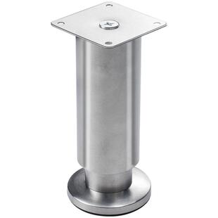 支撑腿沙发腿茶几腿配件不锈钢柜脚电视柜橱柜脚床腿支撑脚可调节