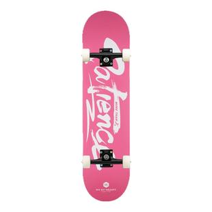 DBH滑板「耐心粉底」板面初学者儿童刷街套装4.0成品公路不止滑板