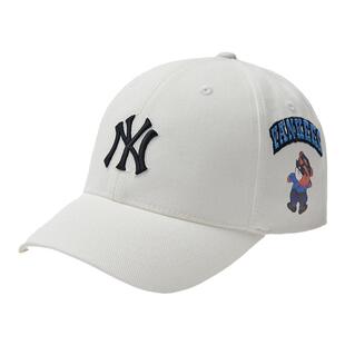 MLB儿童帽子NY刺绣标24新款男女童鸭舌帽棒球帽7ACPC034N