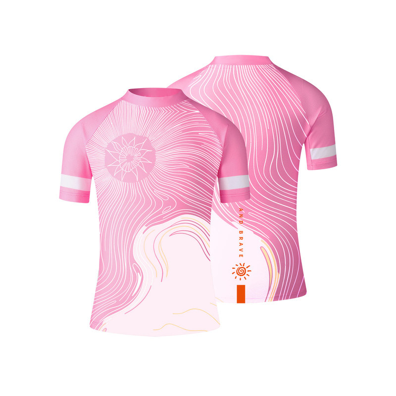 儿童短袖骑行服夏季速干透气