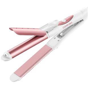 康夫不伤发直板夹直卷发两用懒人刘海女大卷三合一卷发棒小型夹板