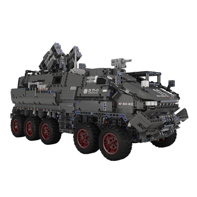 ONEBOT运兵车拼插积木流浪巨大型仿真地球车模拼装模型儿童节礼物