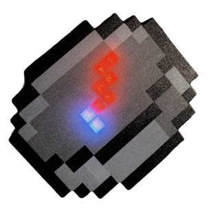 我的世界可动指南针钥匙扣游戏周边礼物收藏简约像素打印电子编程