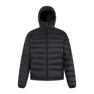 HY711 轻量化高充绒排骨连帽90白鸭绒羽绒服男女秋冬防寒内搭外套