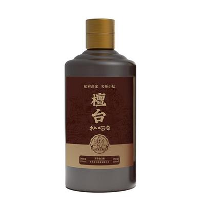 檀台小酒私坛15茅镇酱香型白酒