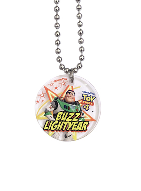 【杀死玛丽苏】ins可爱童趣巴斯光年胡迪亚克力圆珠项链情侣款