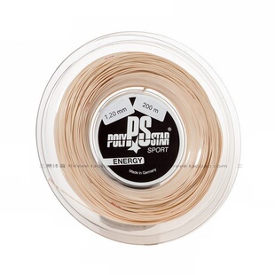Poly star energy/turbo/Strike网球线聚酯线大盘线200米德国制造