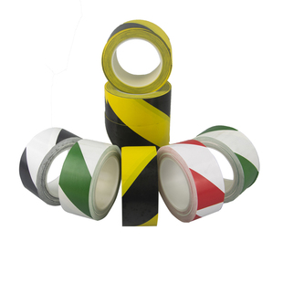 黑黄警示胶带仓库车间隔离线胶带警戒斑马线胶带消防通道警告胶带