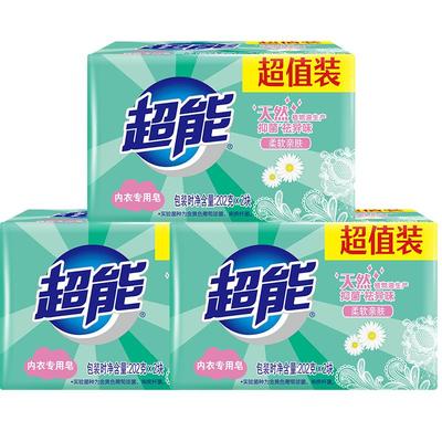 超能内衣皂超值装202g×2x3