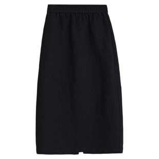 ltyp旅途原品 新店专享五折NO.238 亚麻羊毛百搭款八分半身裙女春