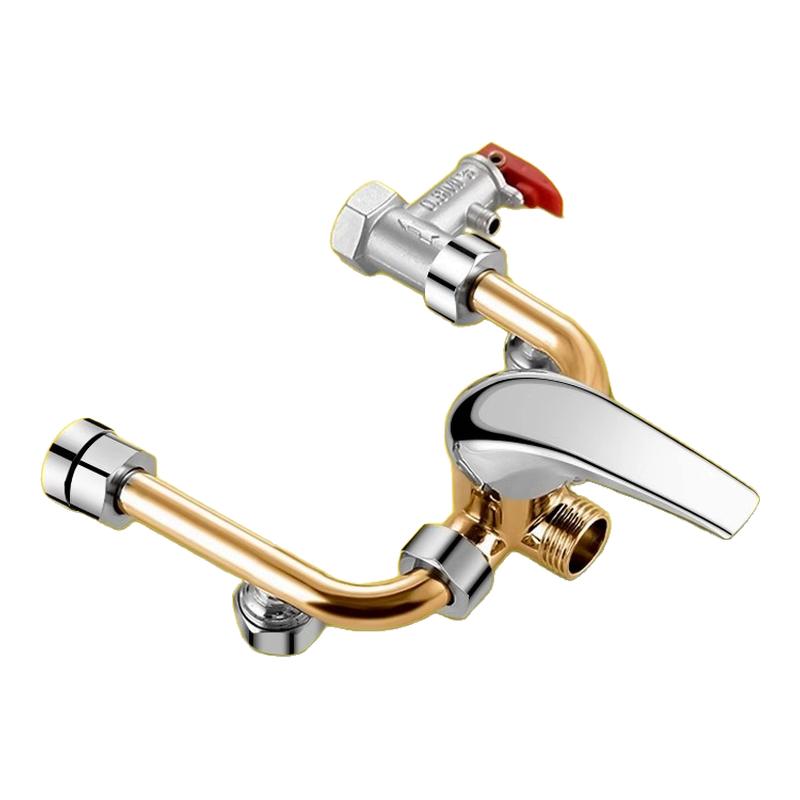 电热水器混水阀冷热水龙头配件大全明装通用淋浴混合开关U型开关