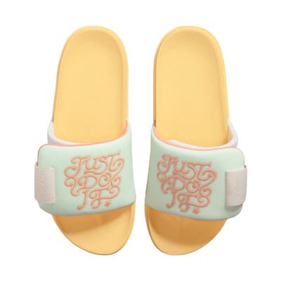 Nike耐克女拖鞋夏新款休闲沙滩鞋运动凉鞋魔术贴一字拖IR8251-187