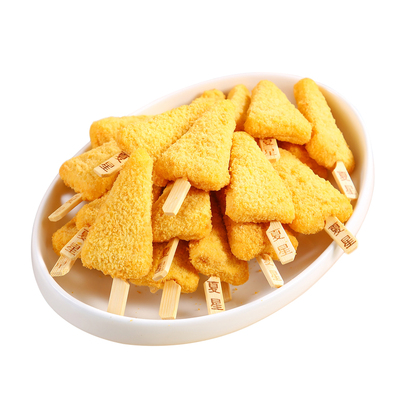 三角黄金鸡柳鸡柳牙签肉鸡块小吃