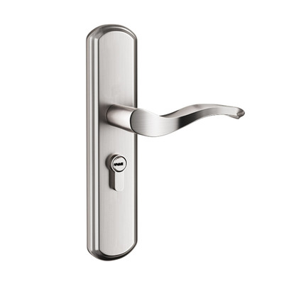 可调孔距锁卧室门锁套装室内房间门不锈钢锁通用型家用房门单舌锁