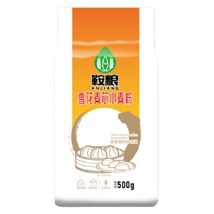 鞍粮雪花麦芯小麦粉黄金产地1斤袋装面粉家用面粉1斤500g面粉