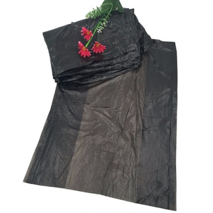 黑色中小号垃圾袋加厚平口式新料宾馆酒店物业家用工厂包邮