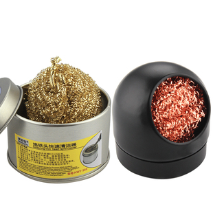 电洛铁清洁球 清洁钢丝球 除锡网除锡 电烙铁头清洁钢丝 洁咀器