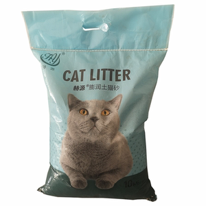 赫源原味膨润土猫砂20斤天然抑菌防臭低粉结团不粘底柠檬猫沙10kg