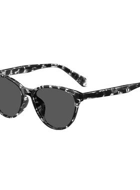 复古玳瑁猫眼小框偏光防紫外墨镜