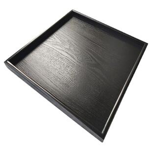 正方形木质托盘 盘子 茶盘 复古式果盘点心盘收纳盘