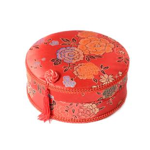 锦婚记结婚针线盒陪嫁用品大全婚庆喜事家用缝纫线收纳剪刀针线包