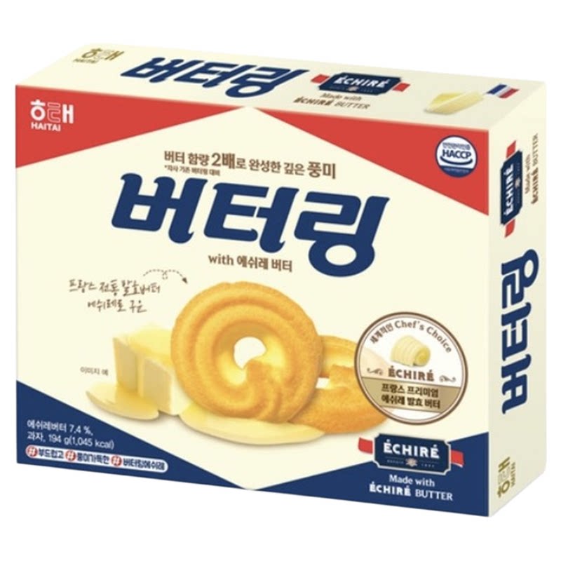 韩国直邮海太2倍奶酪黄油饼干