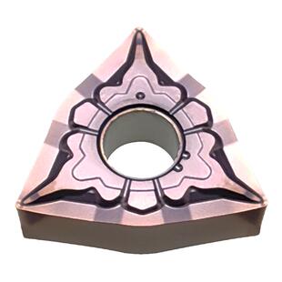 金属陶瓷涂层桃型外圆精车刀片数控车床WNMG08040408刀粒非三角形